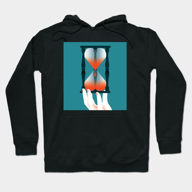 Love and time Hoodie by Neil Webb | Illustrator